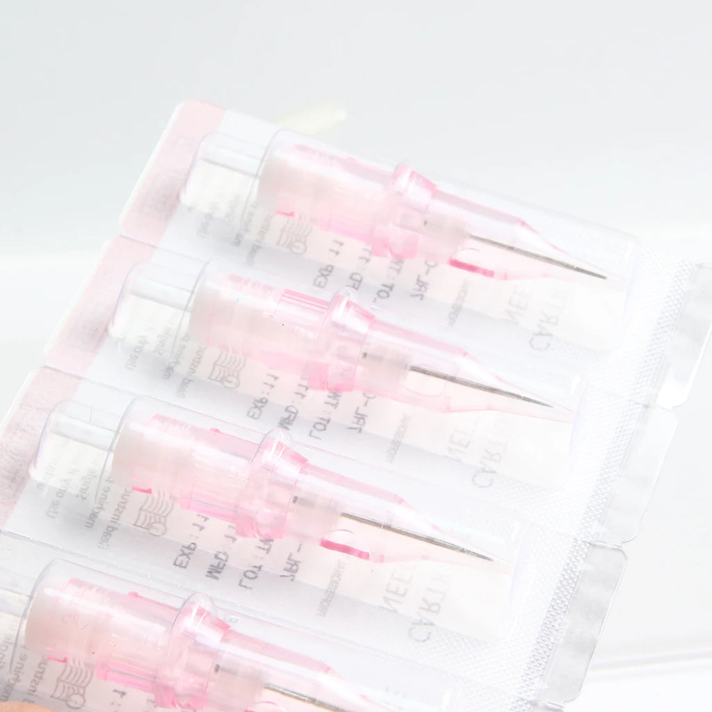 50PCS Tattoo Cartridges Disposable Sterilized Cartridges Tattoo Machine Needles RL/RS/RM/M1 for Tattoo Artist