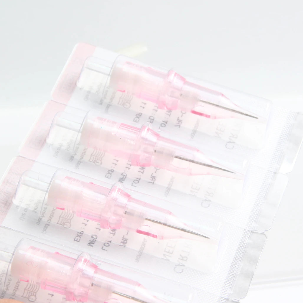 50PCS Tattoo Cartridges Disposable Sterilized Cartridges Tattoo Machine Needles RL/RS/RM/M1 for Tattoo Artist