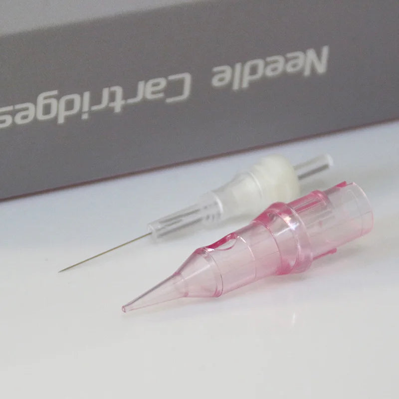 50PCS Tattoo Cartridges Disposable Sterilized Cartridges Tattoo Machine Needles RL/RS/RM/M1 for Tattoo Artist