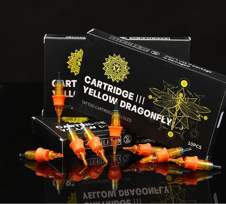 Hot Selling Tattoo Needle Disposable  Dragonfly 316 3rd Generation Round Magnum Tattoo Cartridge Needles
