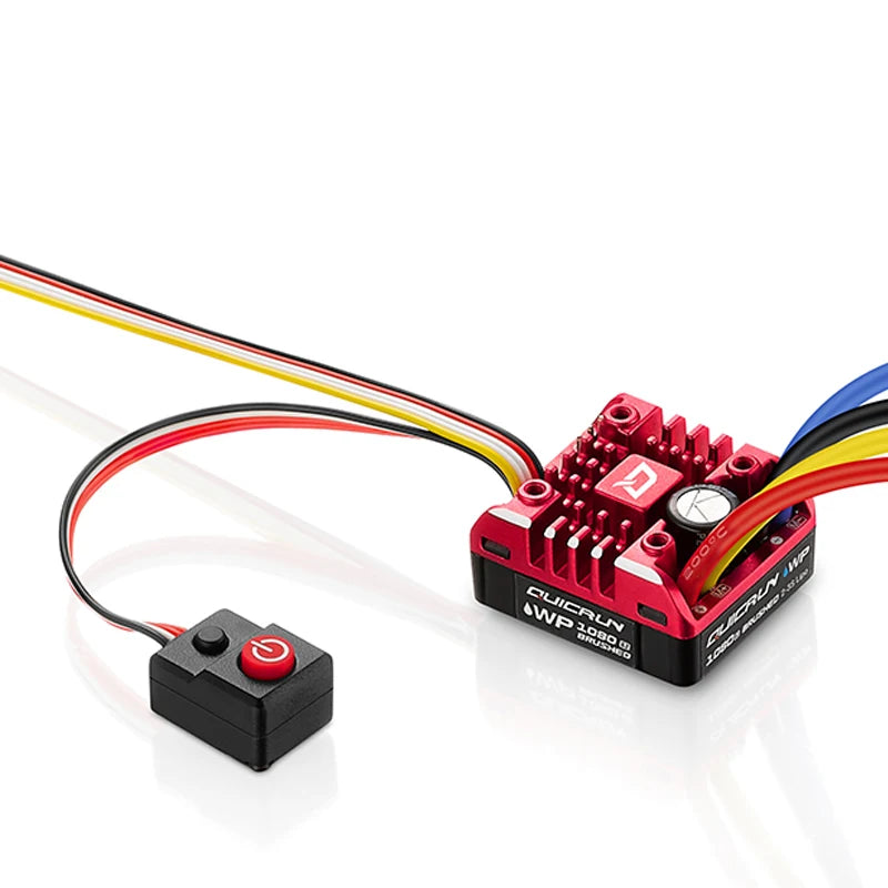 New HobbyWing QuicRun ESC 1:10 1/8 Upgrade 1080 G2 Crawler Brush Brushed WP 80A Electronic Speed Controller 1/8 1:10 RC Car