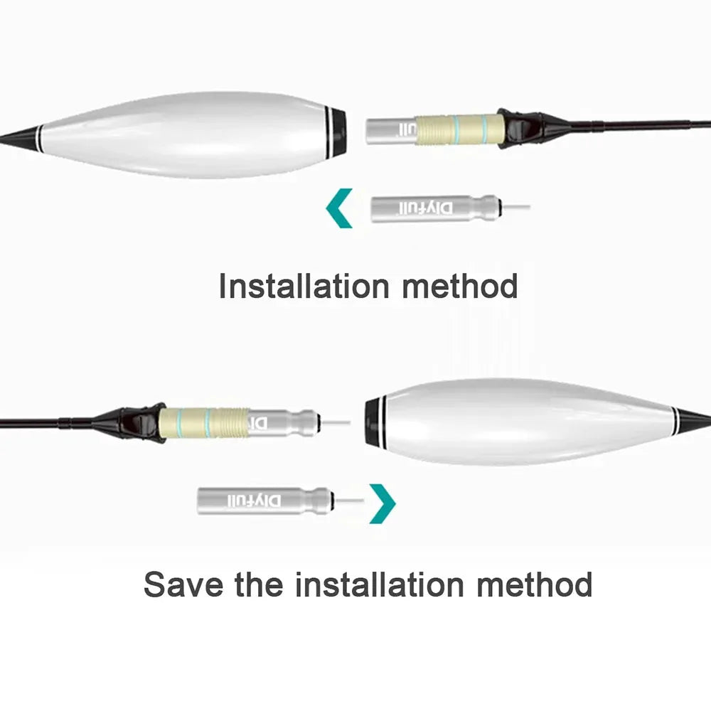 2024 New Fishing Float Set Led Smart Electronic Luminous Floats 3g 5g 7g 10g 13g 15g 20g Gravity Sensing Winter Summer Fishing