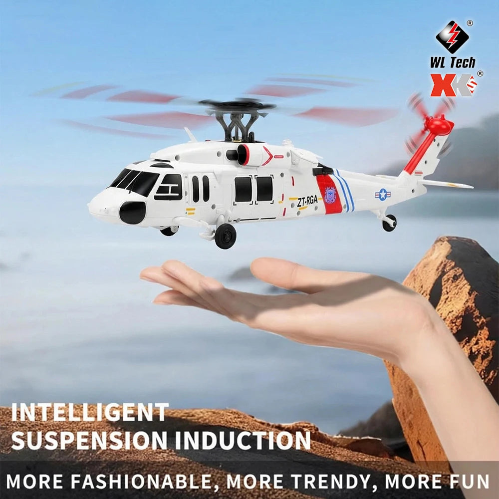 Hot Sale WLtoys K270 RC Helicopter 2.4G 4CH Brushless 6-Axis Gyro Optical Flow Altitude Hold RTF Drone Toy for Kids Boy 2026 New